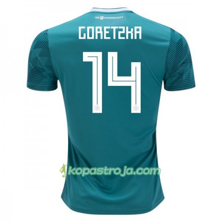 Billiga Fotbollströjor Tyskland Goretzka 14 VM 2018 Borta tröja